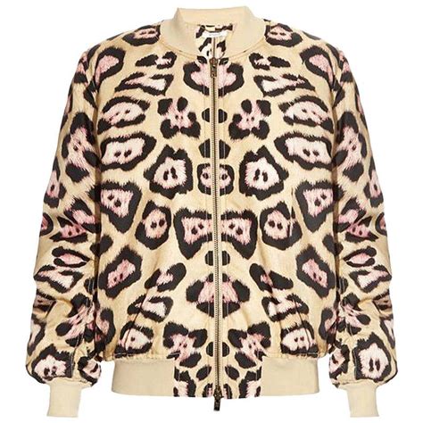 givenchy baby bomber|givenchy leopard stitch.